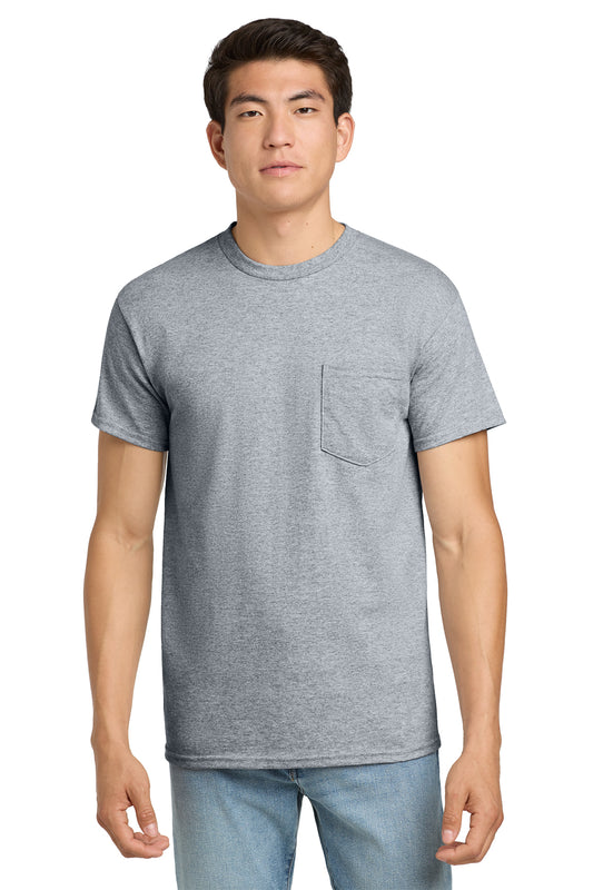 2300 Gildan® Ultra Cotton® 100% US Cotton T-Shirt with Pocket