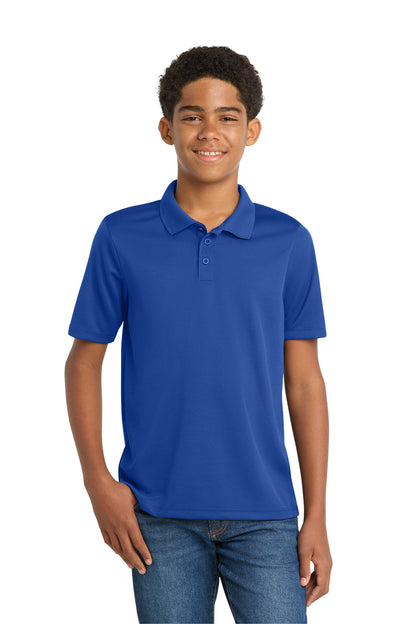YST640  Sport-Tek® Youth PosiCharge® RacerMesh® Polo (Copy)
