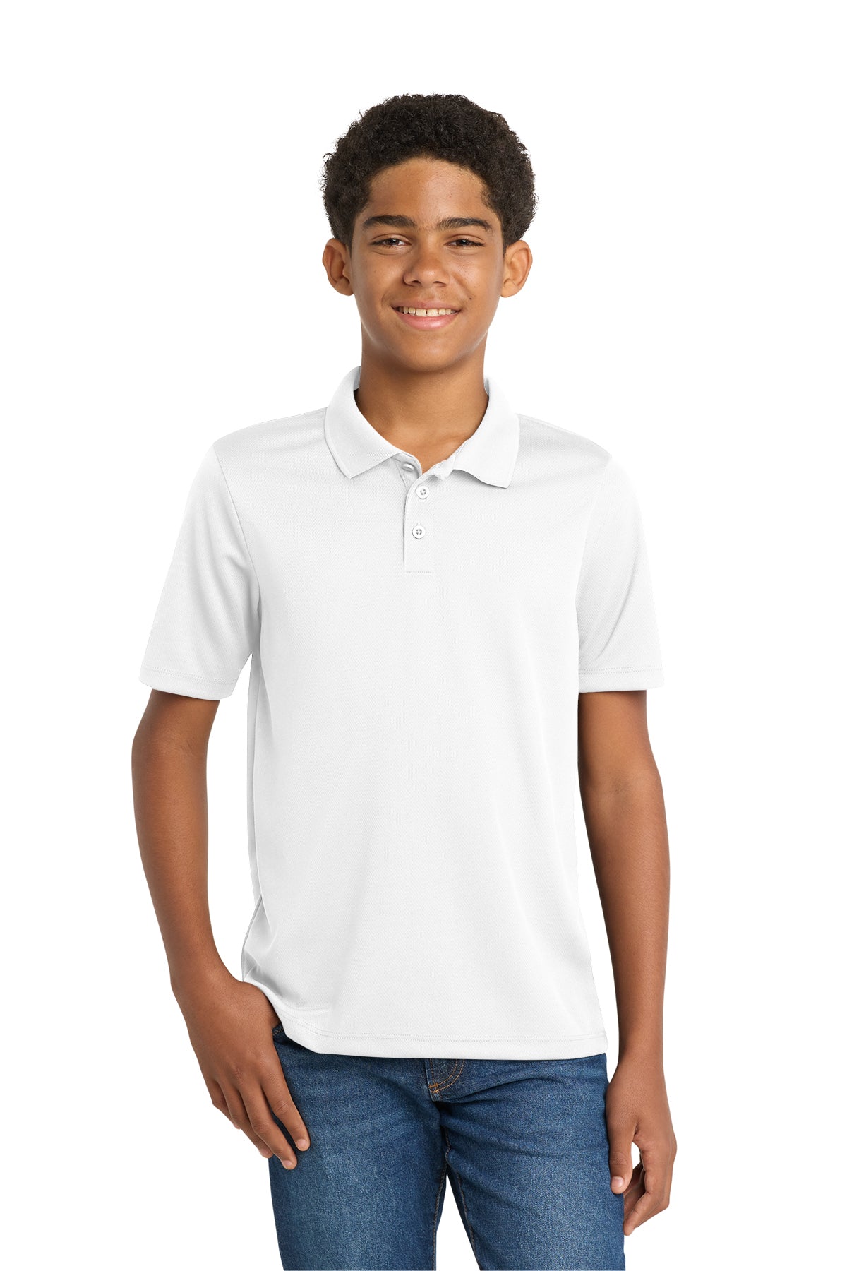 YST640  Sport-Tek® Youth PosiCharge® RacerMesh® Polo (Copy)