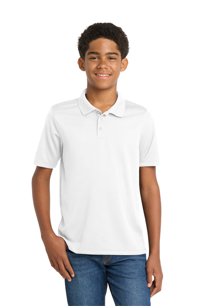 YST640  Sport-Tek® Youth PosiCharge® RacerMesh® Polo (Copy)