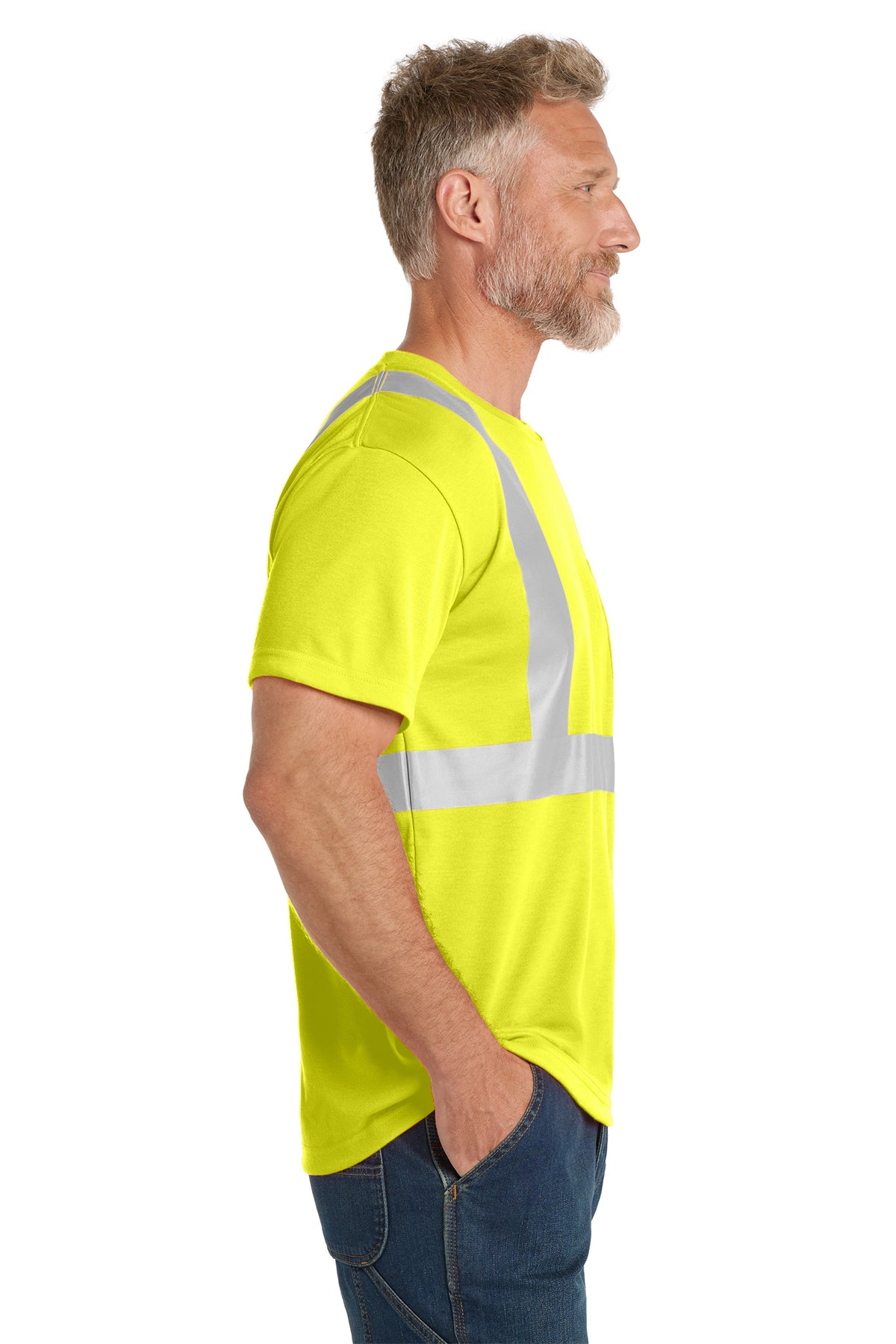 CS401  CornerStone® ANSI 107 Class 2 Safety T-Shirt REFLECTIVE