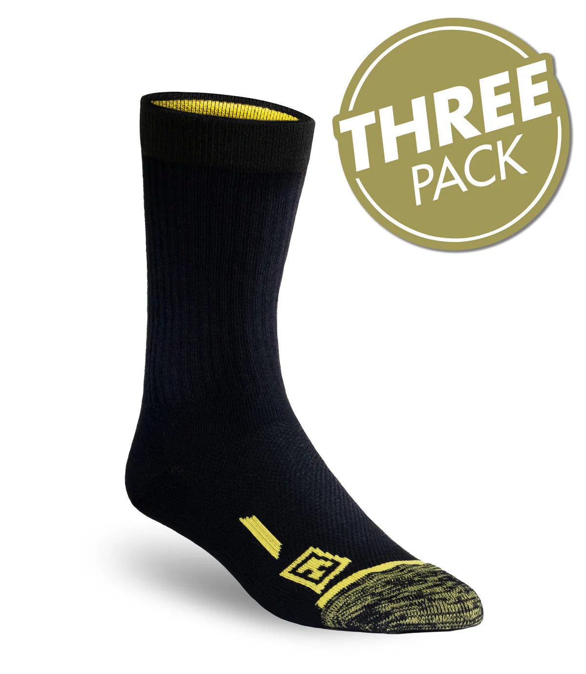 CTN 6" DUTY SOCKS 3-PK