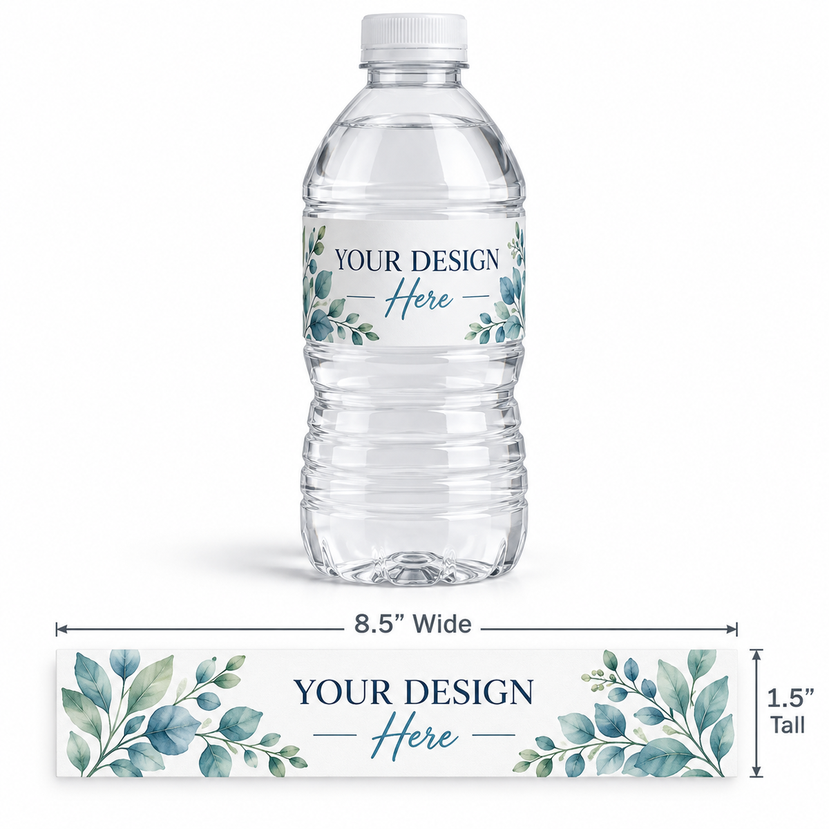 Plastic Water Bottle Label - 8oz / 16oz – HG Printing & Graphics