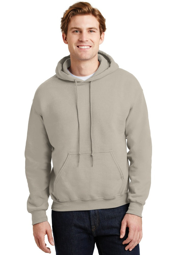 A) Gildan G185 Adult Heavy Blend™ 8 oz., 50/50 Hooded Sweatshirt