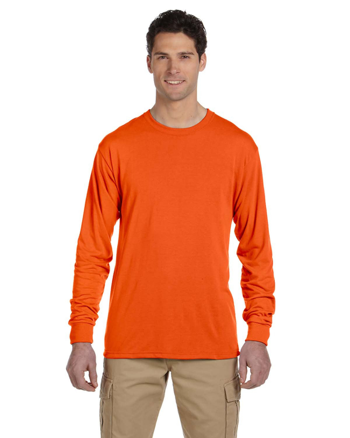 Jerzees 21ML Adult 5.3 oz. DRI-POWER® SPORT Long-Sleeve T-Shirt