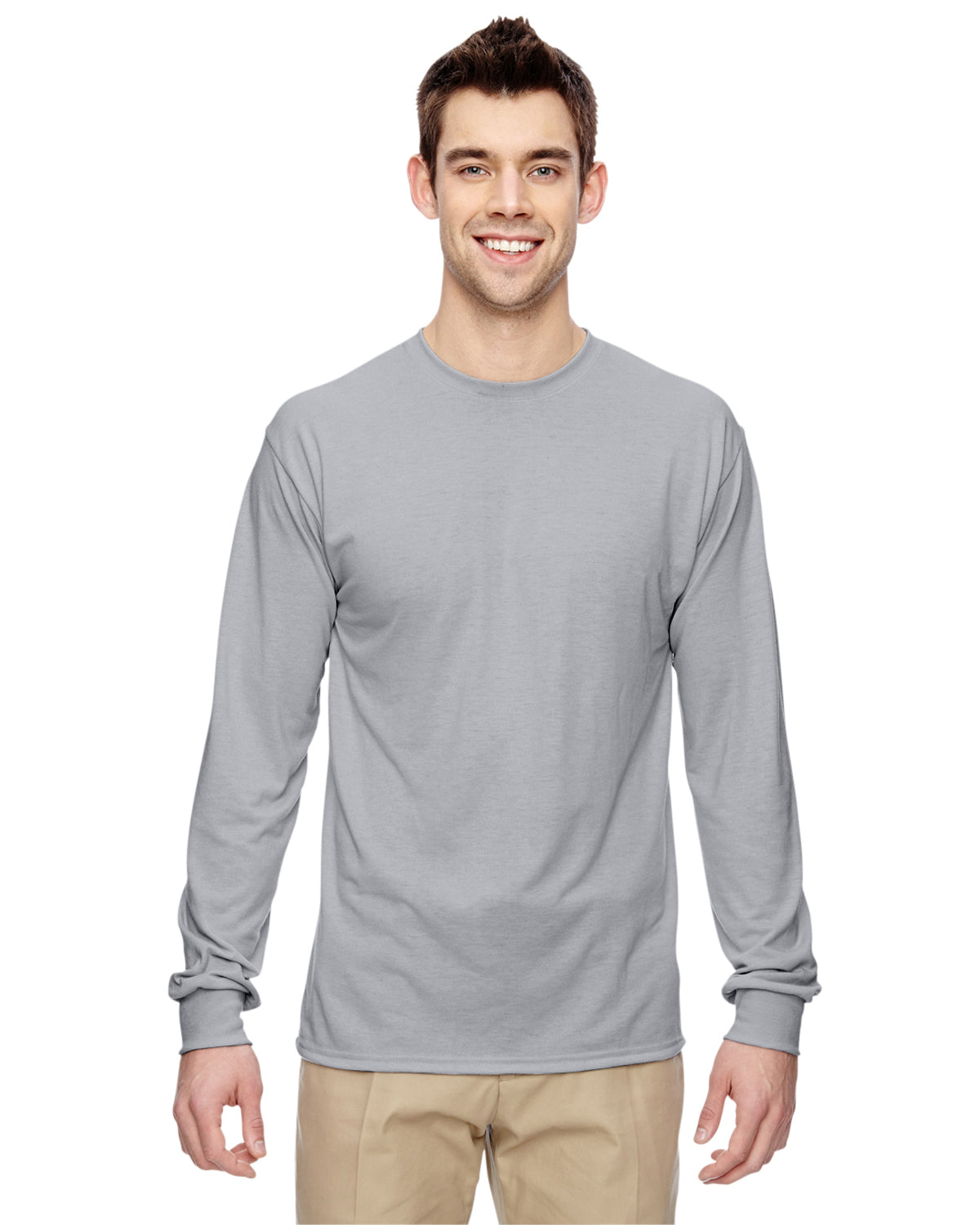 Jerzees 21ML Adult 5.3 oz. DRI-POWER® SPORT Long-Sleeve T-Shirt