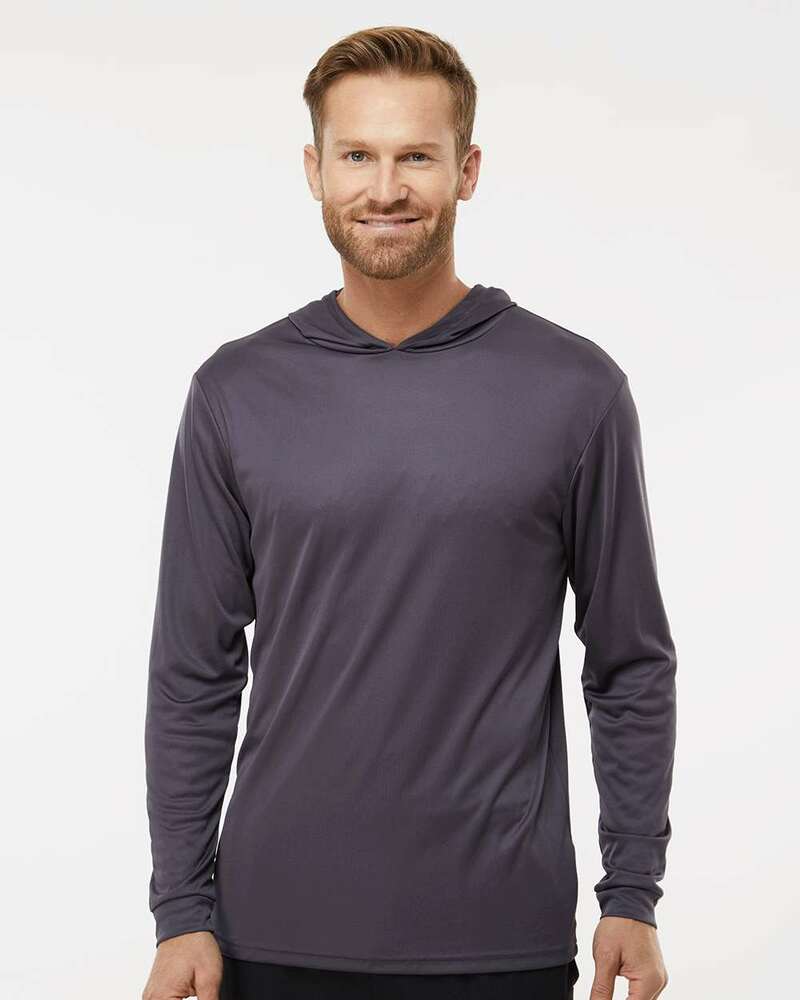 Paragon SM0220 Bahama Performance Hooded Long Sleeve T-Shirt