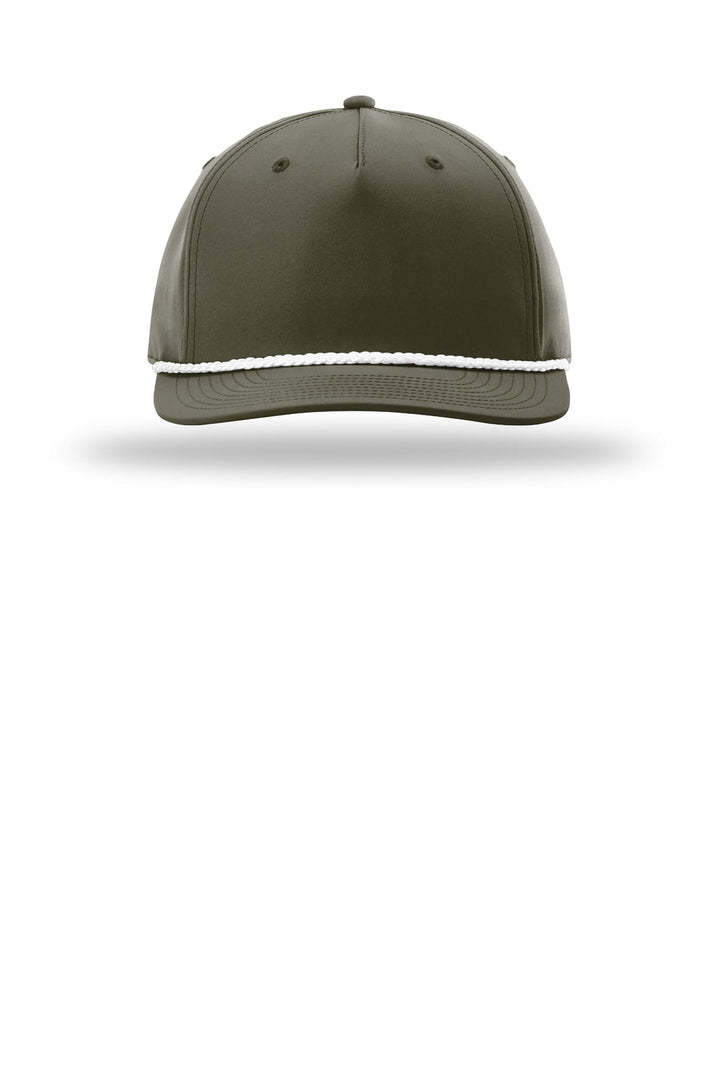 Richardson 258 Dark Olive/ White front