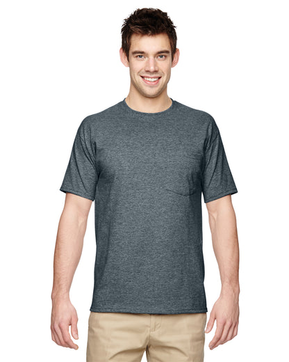 Jerzees 29P Dri-Power ® 50/50 Cotton/Poly Pocket T-Shirt