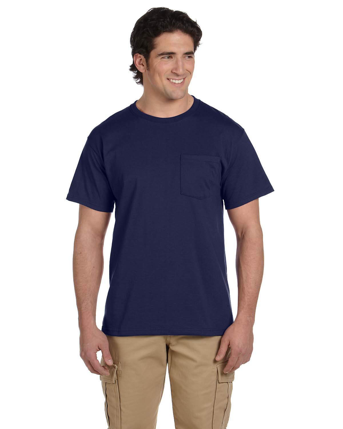 Jerzees 29P Dri-Power ® 50/50 Cotton/Poly Pocket T-Shirt