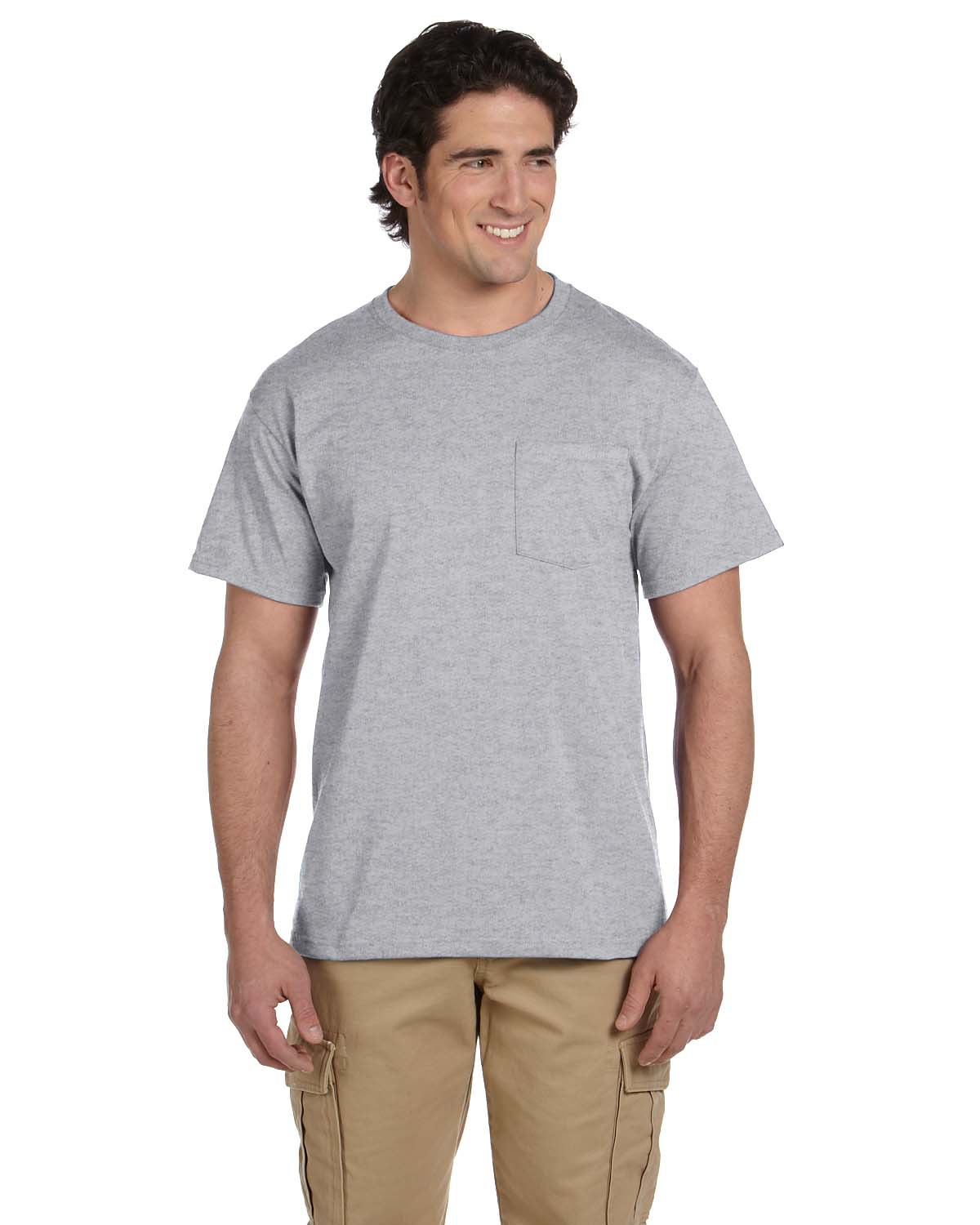 Jerzees 29P Dri-Power ® 50/50 Cotton/Poly Pocket T-Shirt