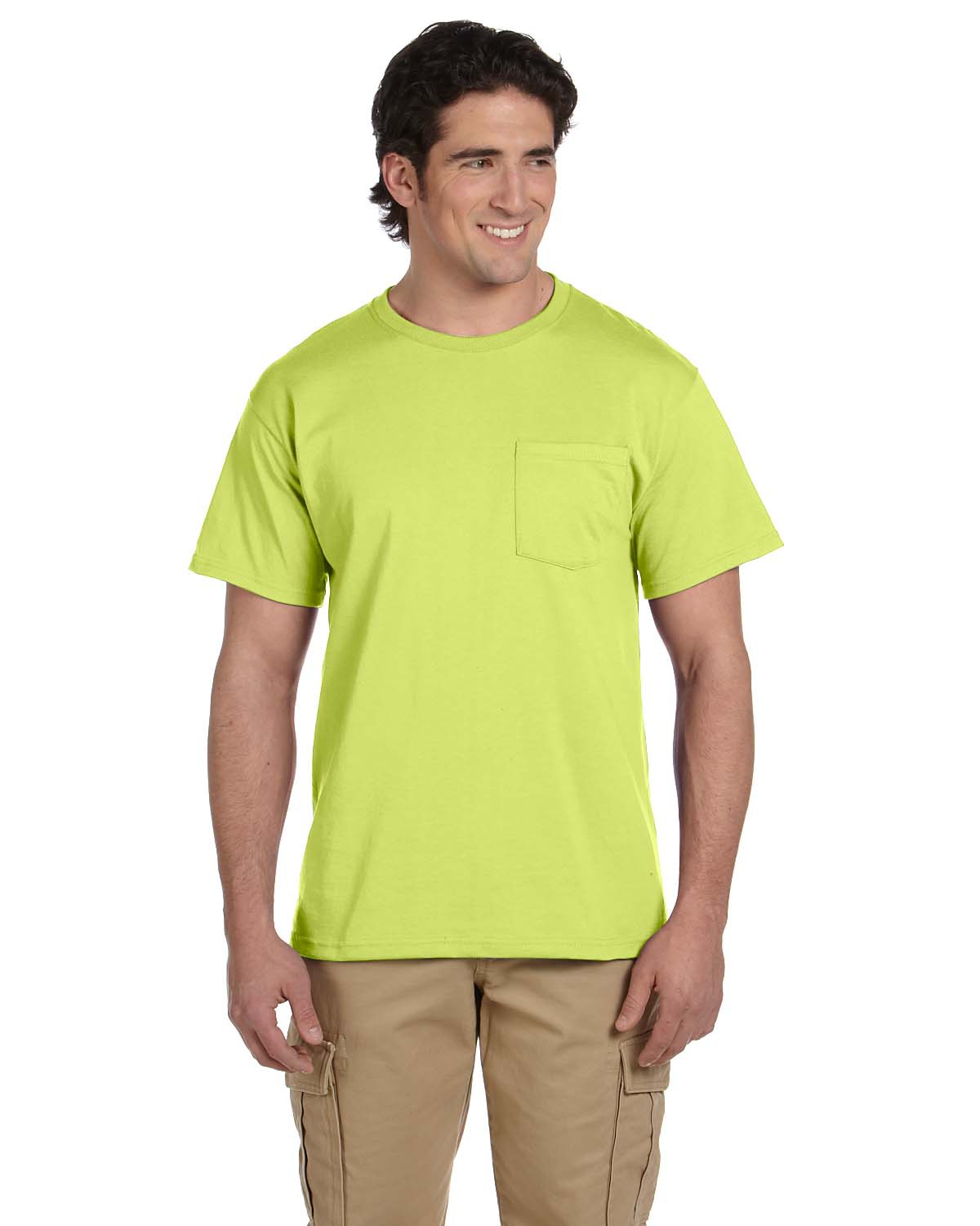 Jerzees 29P Dri-Power ® 50/50 Cotton/Poly Pocket T-Shirt