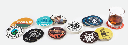 3.7" Circle Coasters
