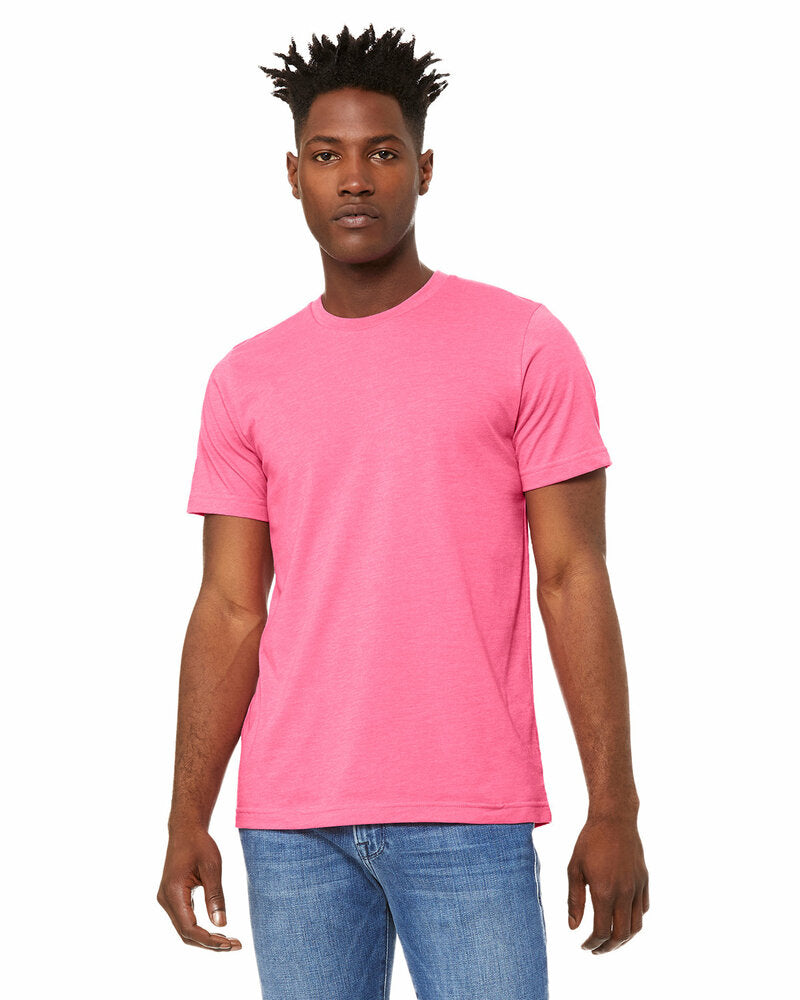BELLA+CANVAS Unisex Heather CVC Short Sleeve Tee. BC3001CVC – L–2XL
