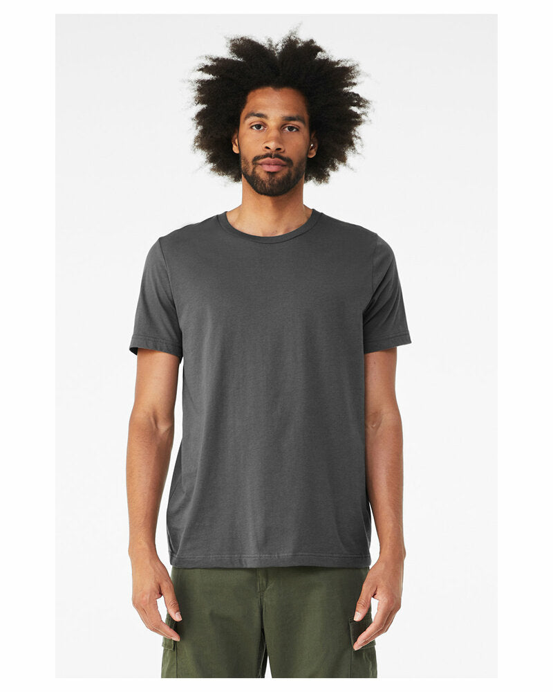 Bella + Canvas 3001CVC Unisex Heather CVC T-Shirt 48% polyester