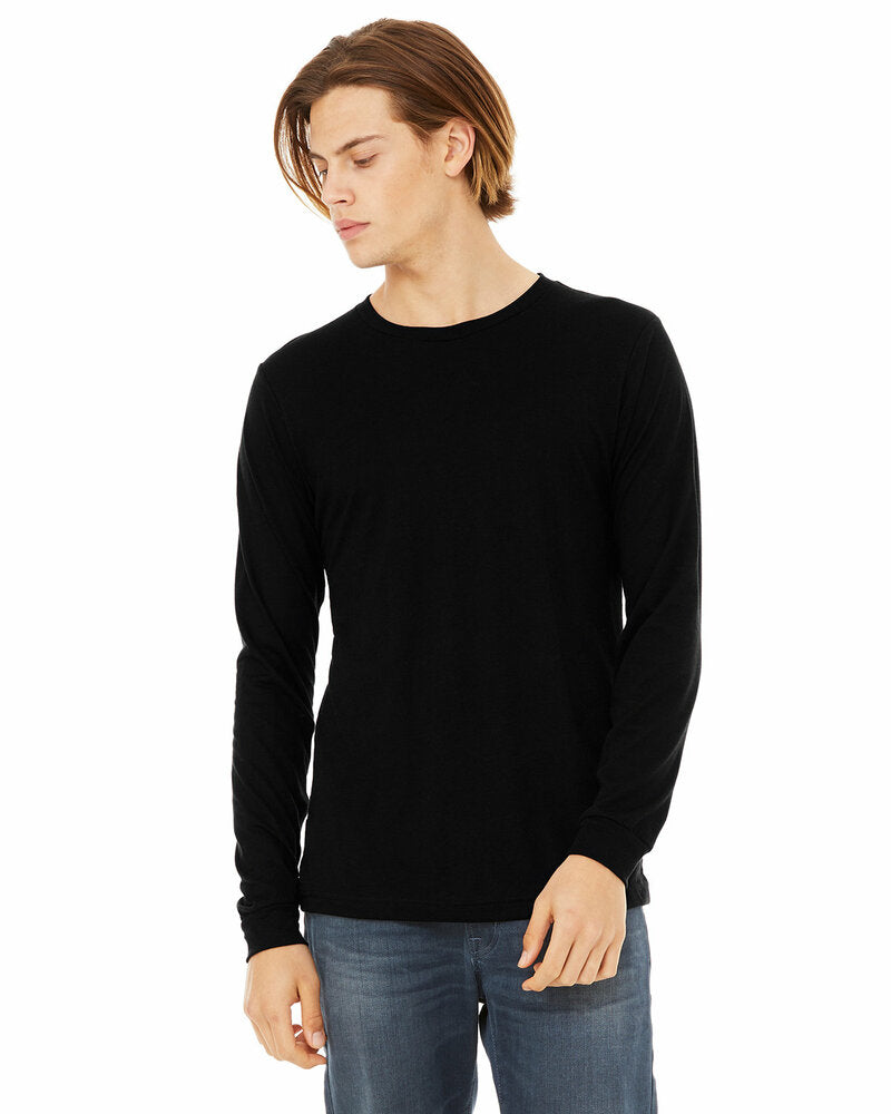 Bella + Canvas 3513 Unisex Triblend Long-Sleeve T-Shirt