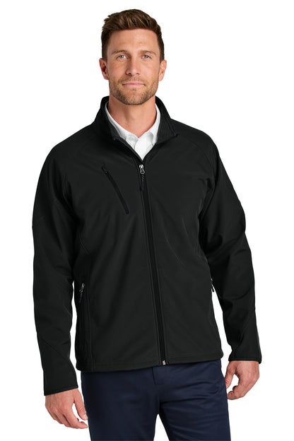J705 Port Authority® Textured Soft Shell Jacket