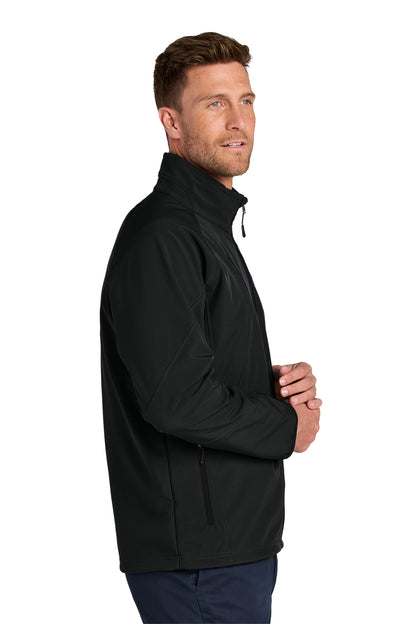 J705 Port Authority® Textured Soft Shell Jacket