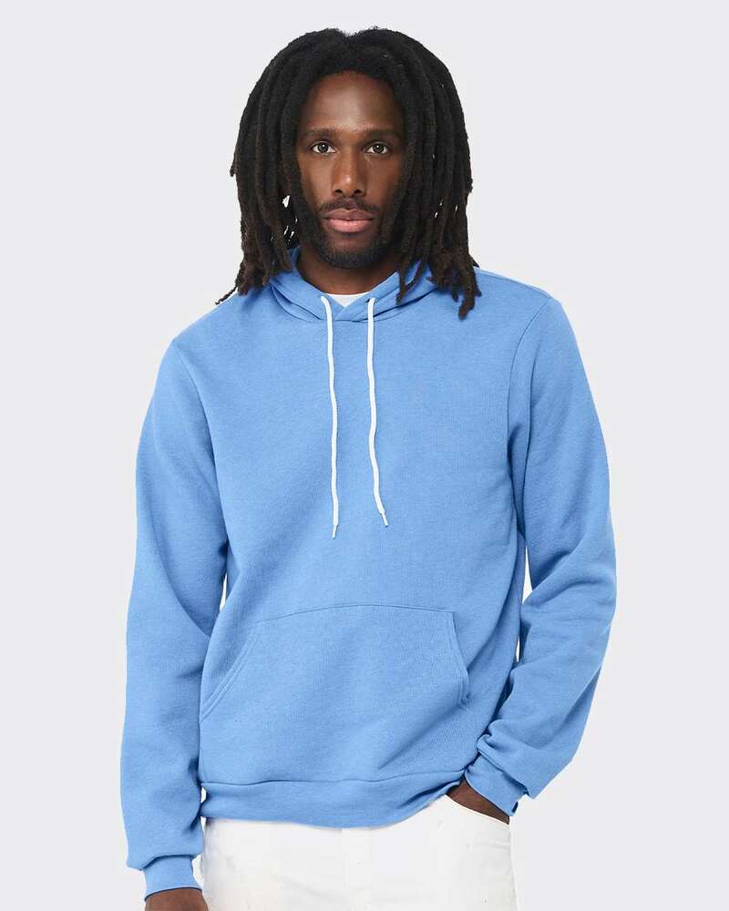 Bella + Canvas 3719 Unisex Sponge Fleece Pullover Hoodie