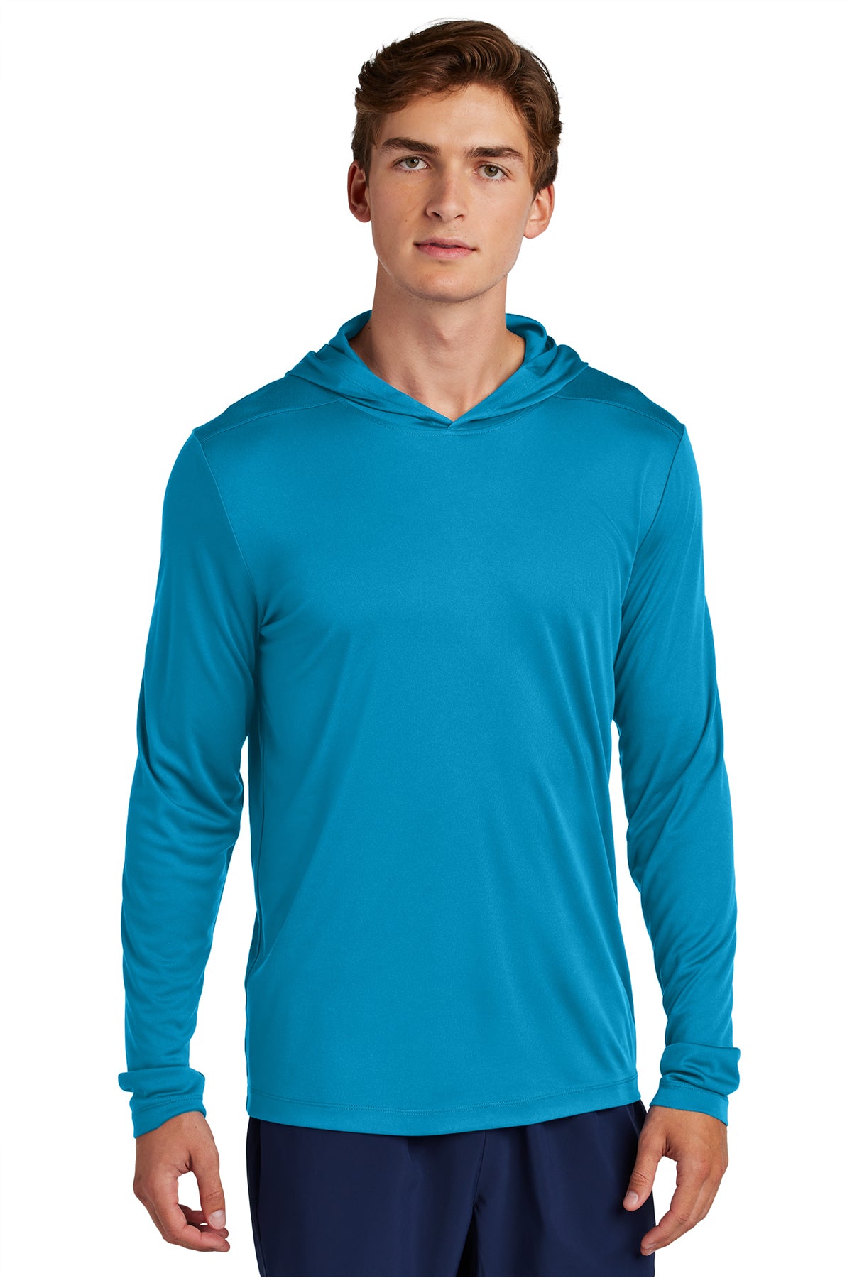 ST420LSH Sport-Tek® Posi-UV® Pro Long Sleeve Hoodie