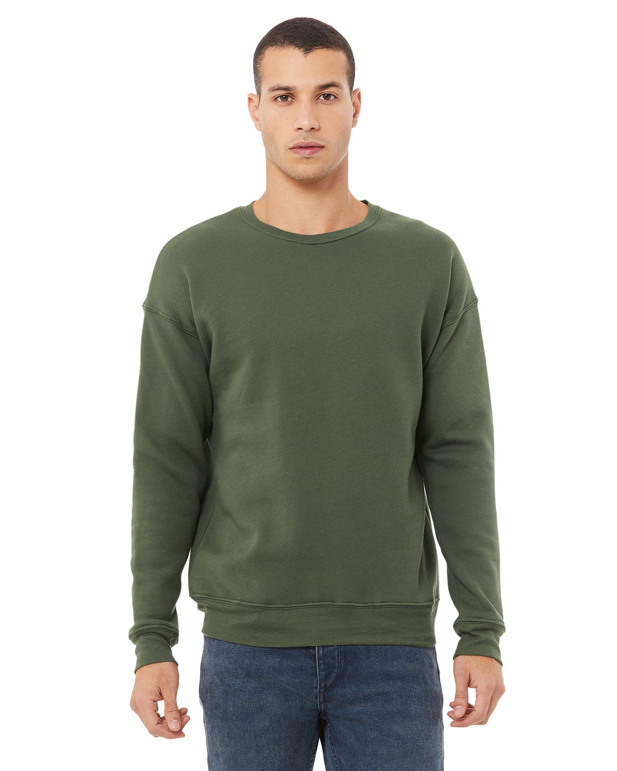 Bella+Canvas 3945 Unisex Sponge Fleece Drop Shoulder Sweatshirt