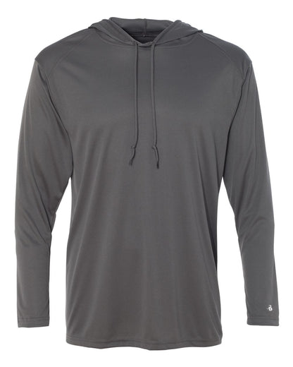 Crusader Badger 4105 - Long-Sleeve Performance Hooded Tee