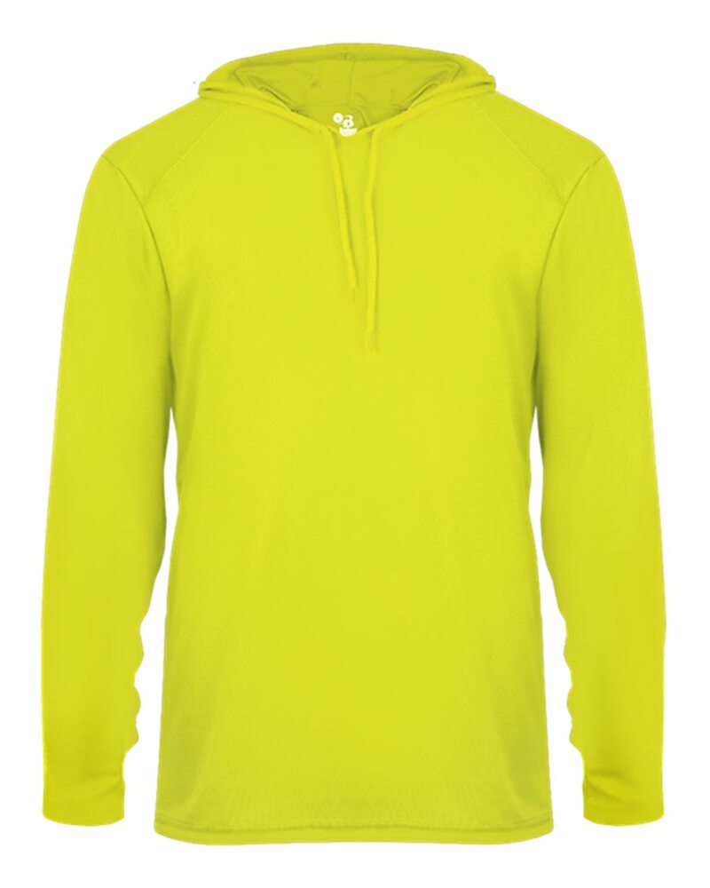 Badger 4105 - Adult B-Core Long-Sleeve Performance Hooded Tee