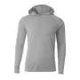 A4 N3409 Cooling LS Hooded T-Shirt