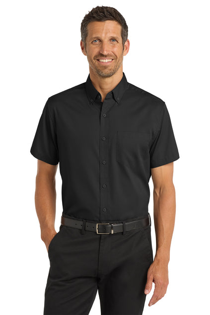 S664  Port Authority® Short Sleeve SuperPro™ Twill Shirt