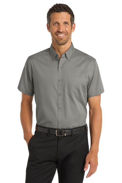 S664  Port Authority® Short Sleeve SuperPro™ Twill Shirt