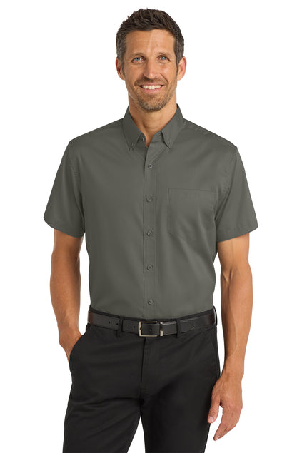 S664  Port Authority® Short Sleeve SuperPro™ Twill Shirt