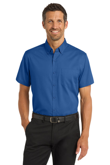 S664  Port Authority® Short Sleeve SuperPro™ Twill Shirt