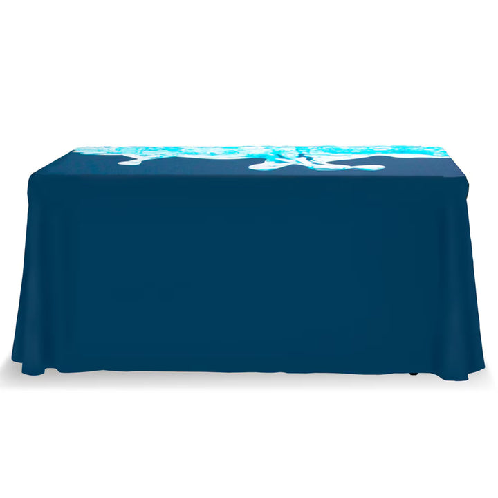 4 ft. Custom Table Cover – Full Back