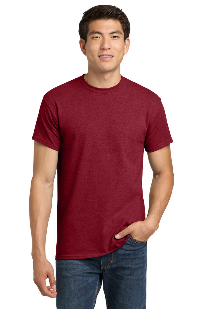 5000 Gildan Heavy Cotton T-Shirt - Antique Cherry Red