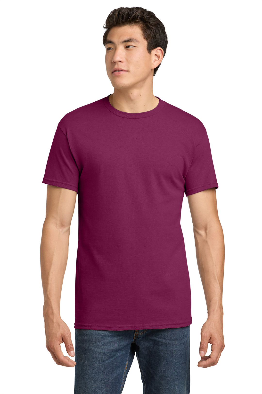 5000 Gildan Heavy Cotton T-Shirt - Berry