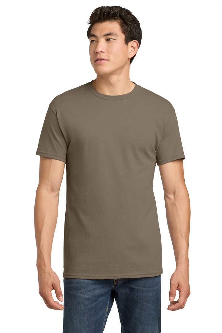 5000 Gildan Heavy Cotton T-Shirt - Brown Savana