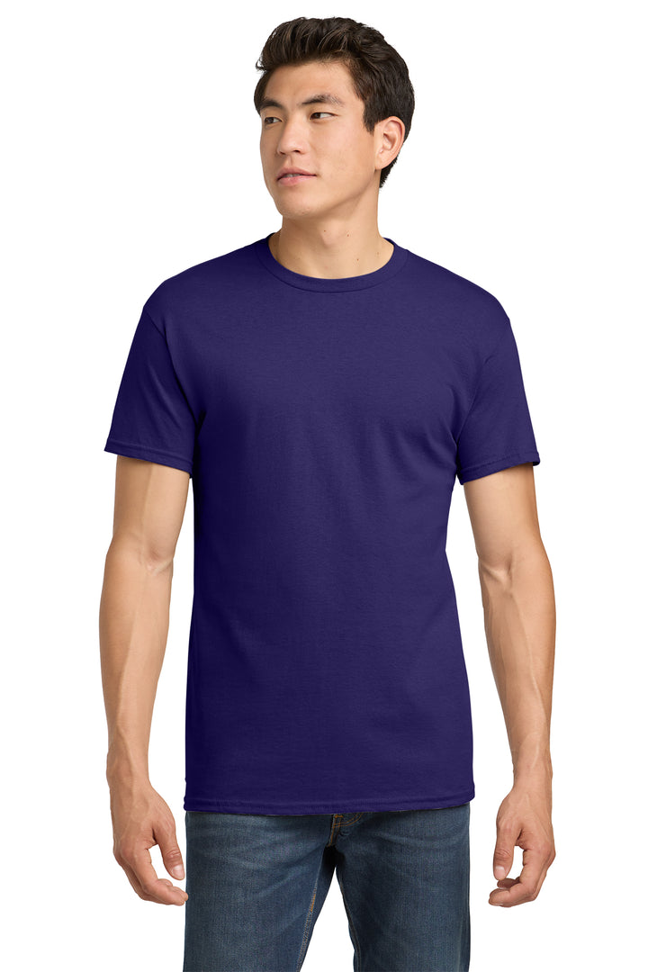 5000 Gildan Heavy Cotton T-Shirt - Fan Dark Purple