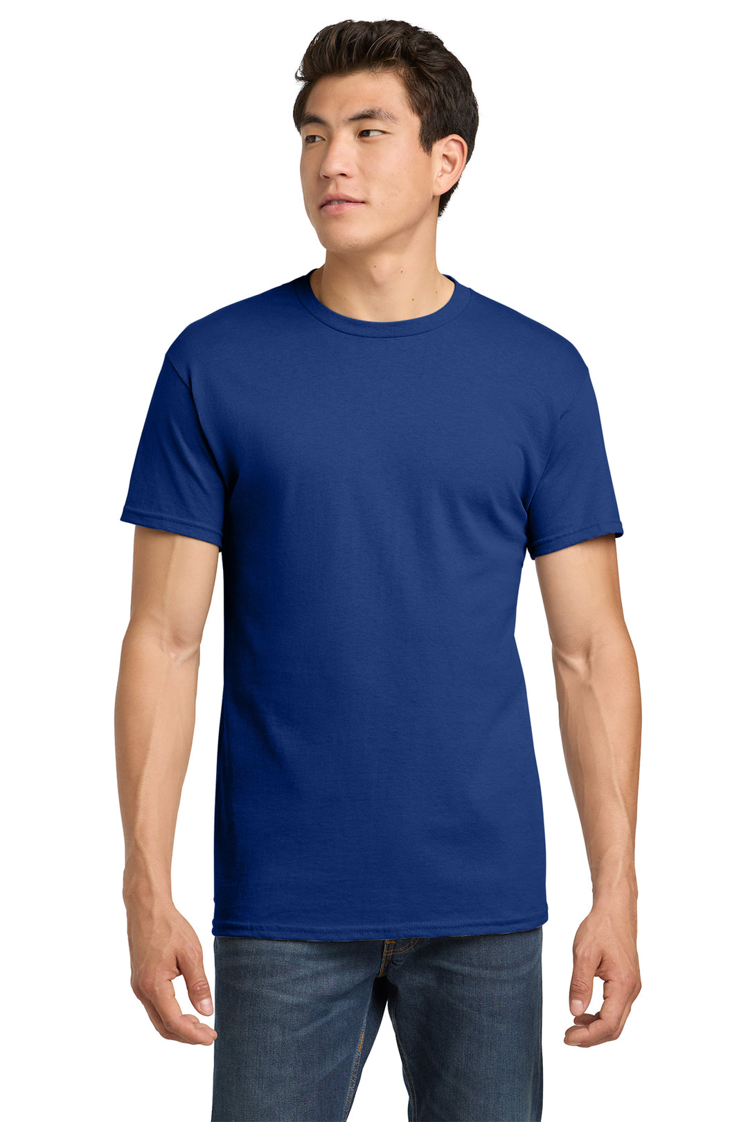 5000 Gildan Heavy Cotton T-Shirt - Fan Deep Royal