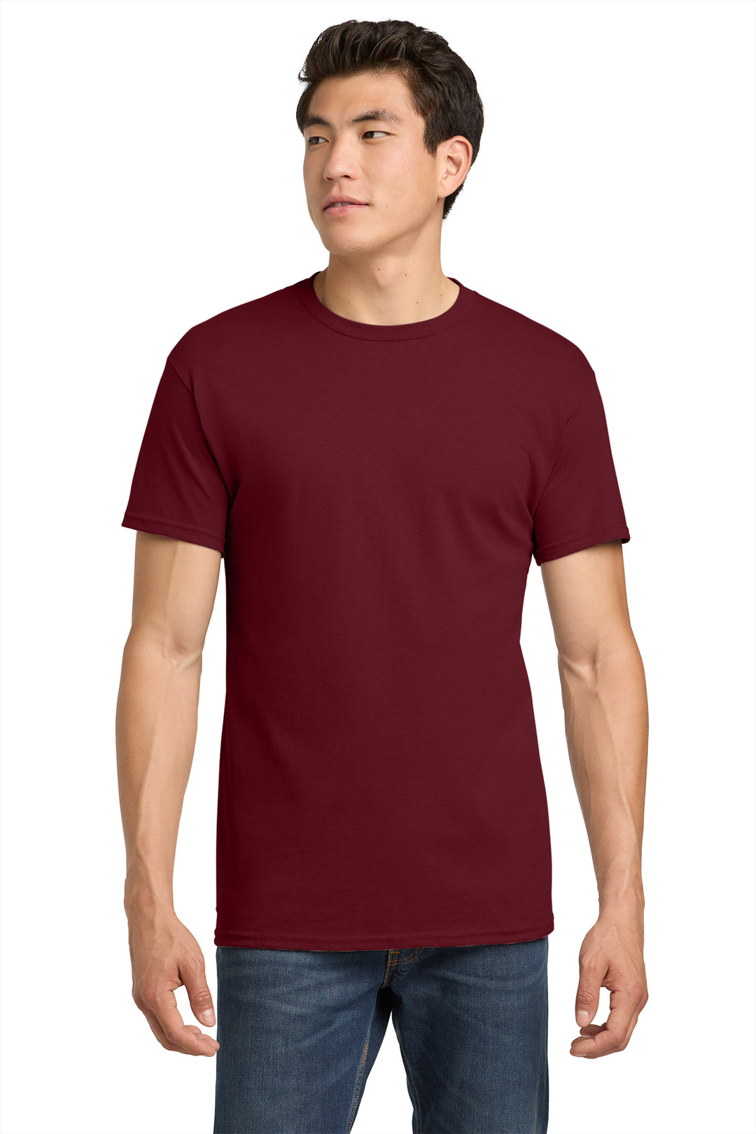 5000 Gildan Heavy Cotton T-Shirt - Garnet