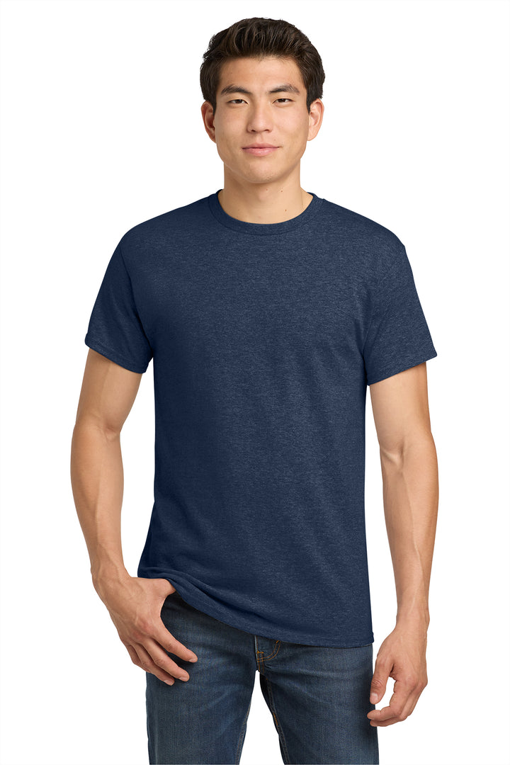 5000 Gildan Heavy Cotton T-Shirt - Heather Navy