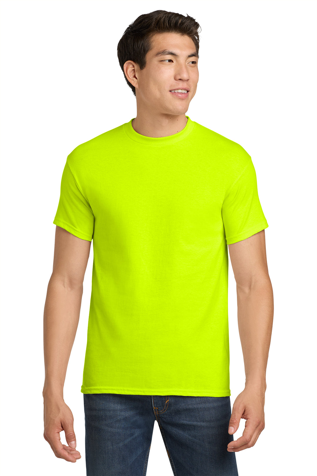 5000 Gildan Heavy Cotton T-Shirt - Safety Green