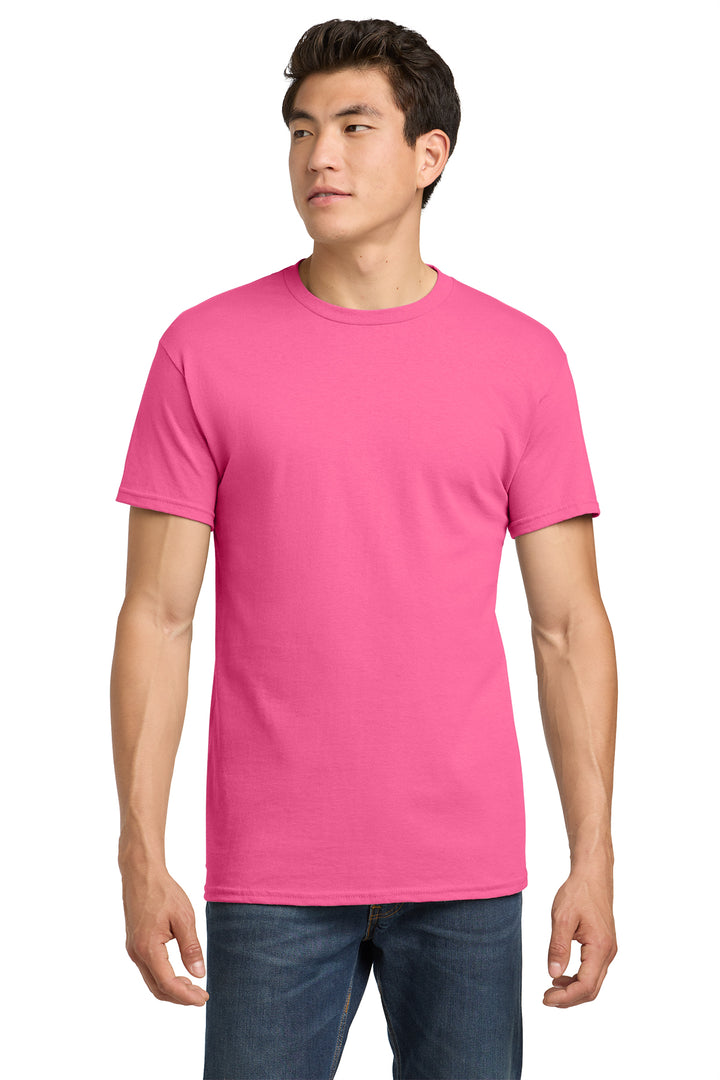 5000 Gildan Heavy Cotton T-Shirt - Safety Pink