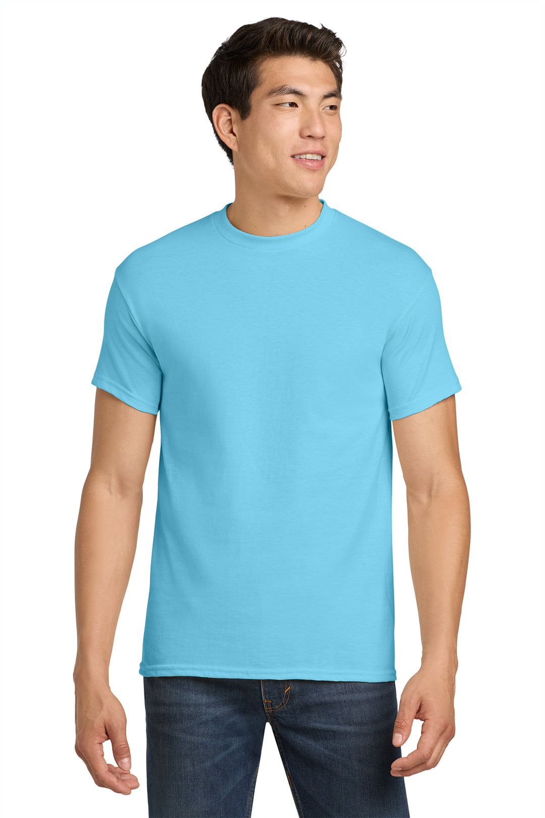 5000 Gildan Heavy Cotton T-Shirt - Sky