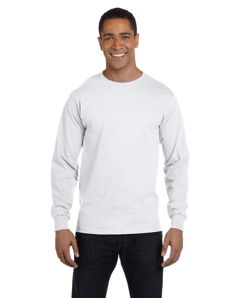 Hanes 5186 Adult Long-Sleeve Beefy-T®