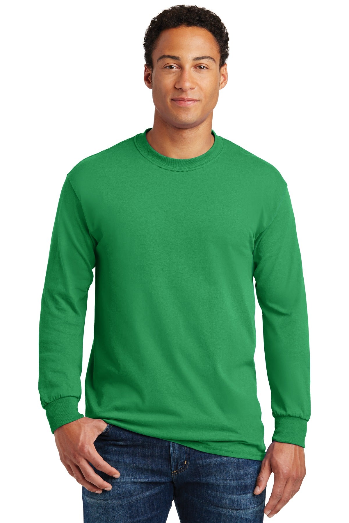 Gildan G540 Adult Heavy Cotton™ Long-Sleeve T-Shirt