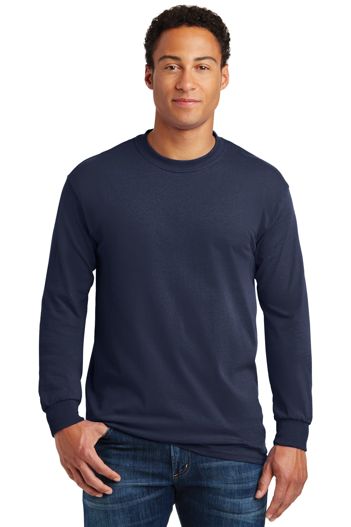 Gildan G540 Adult Heavy Cotton™ Long-Sleeve T-Shirt