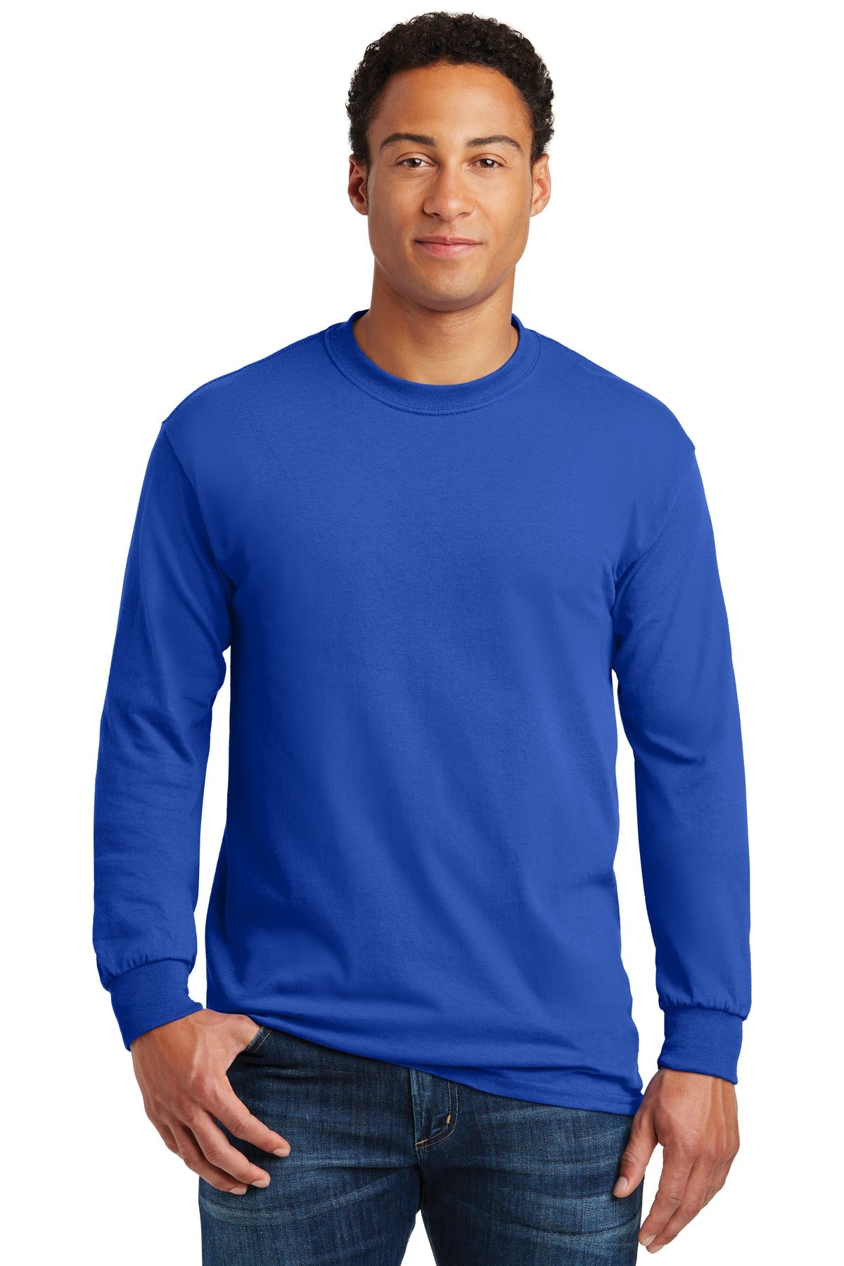 Gildan G540 Adult Heavy Cotton™ Long-Sleeve T-Shirt