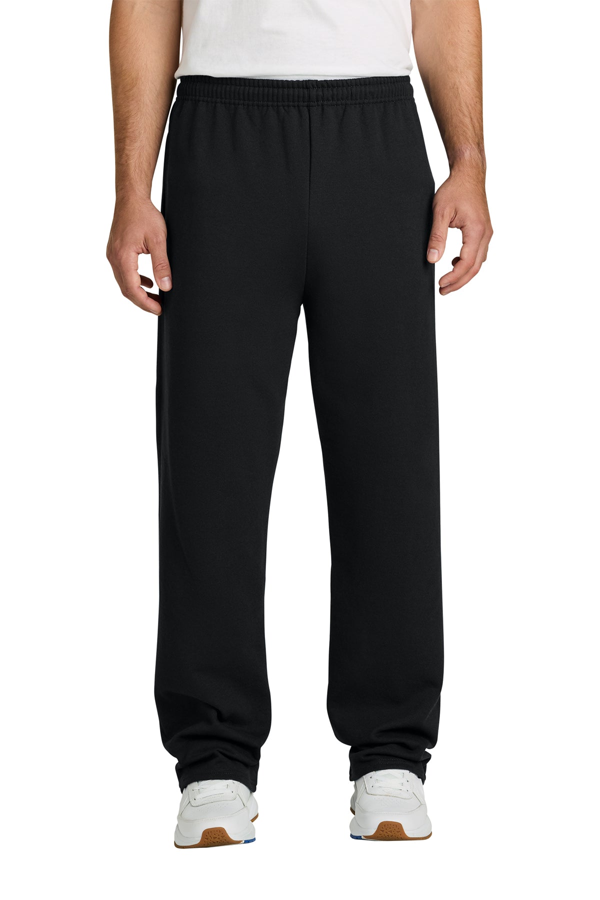 Jerzees Men's NuBlend Open Bottom Pant w/ Pockets