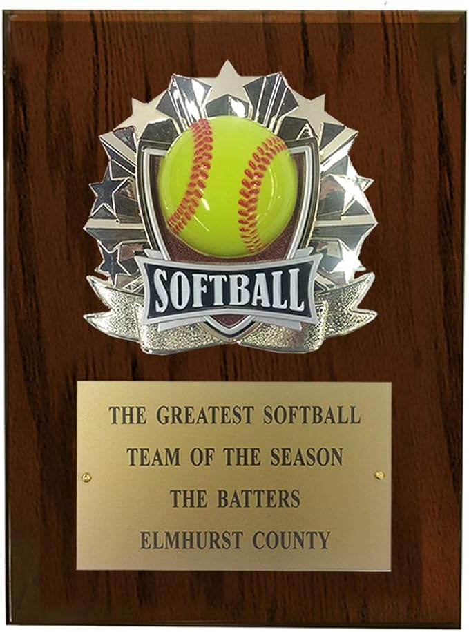 8"x10" Sport Plaque Award