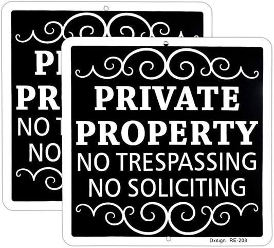 63 mil Aluminum Sign 18" x 24" Double Sided